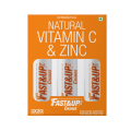 Fast&Up Charge Effervescent Vitamin C and Zinc Supplements - Orange - (3 x 20 Tablets).png